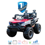 i-Glide™ Kids Electric Ride On Space Dune Buggy 4X4 3XL Red