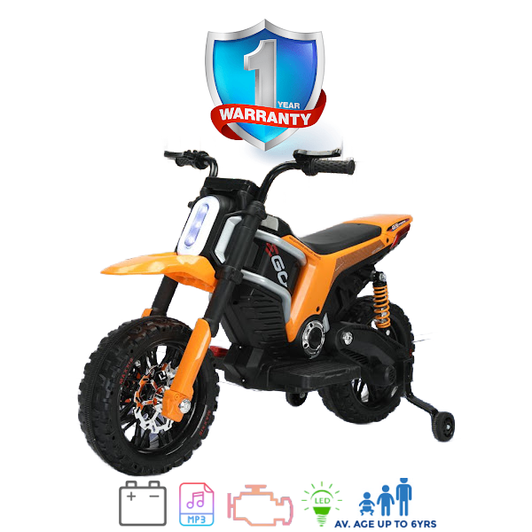 i-Glide™ Kids Electric Ride On ECO Dirt Bike Orange – iGlide a Division ...