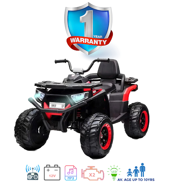 12 volt ride on quad best sale