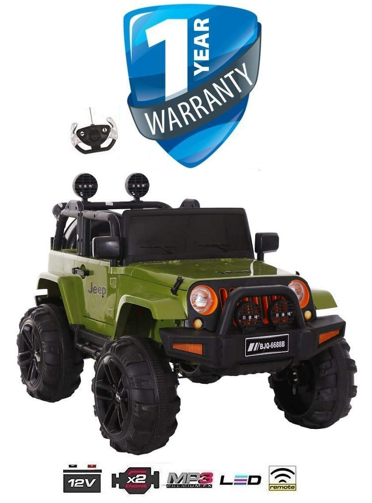 i Glide Kids Electric Ride On Car Jeep Large 4X4 iGlide a Division of Exclusive Brands Online